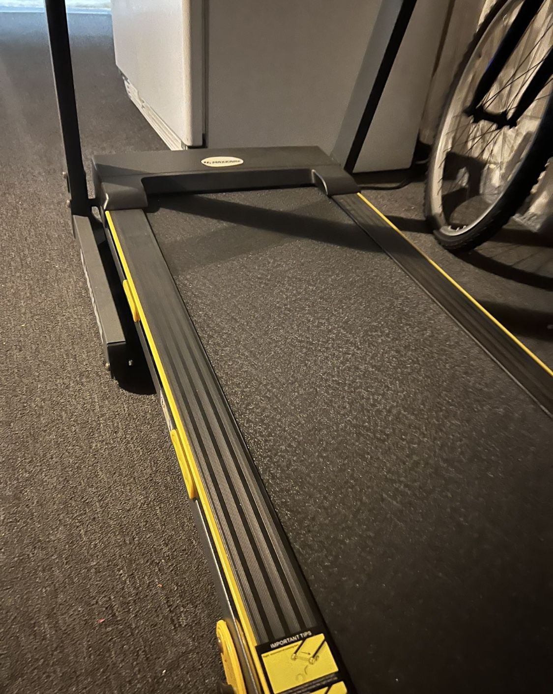 MaxCare Folding Electric Treadmill 