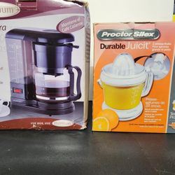 Coffee Maker And Juicer