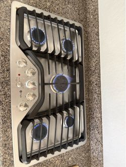 GE Profile 5 Burner Gas Cooktop 36”