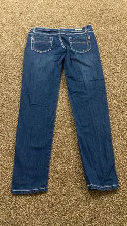 Dark Wash Straight Leg Jeans