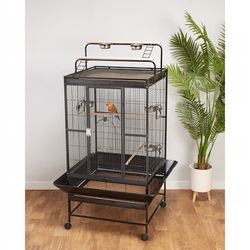 Premium You & Me Parrot Habitat on Rolling Stand – Brand New, Never Used 