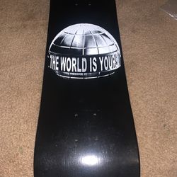 The World Is Yours Pro Skateboard Deck