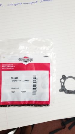 Air intake gasket