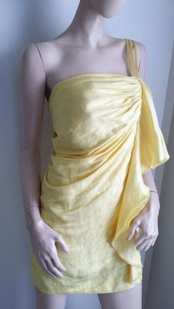 Bebe dress xs yellow