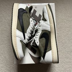 Air Jordan 1 Travis Scott Medium Olive Size 9.5 - NO TRADES!