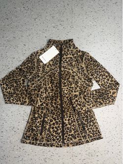Lulu Lemon Leopard Jacket Sizes 8 10 & 12 Available