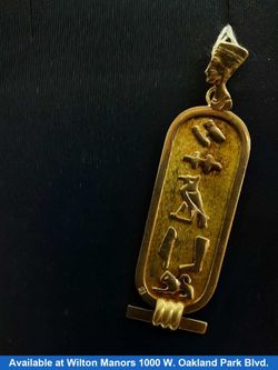 Symbol Pendant - Yellow Gold 14k (.585) 3.8 grams