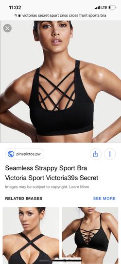 Victoria's Secret seamless caged sports bra for Sale in Alhambra