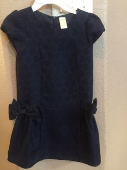 Gymboree Navy Special Occasion Girl’s Dress - Size 7