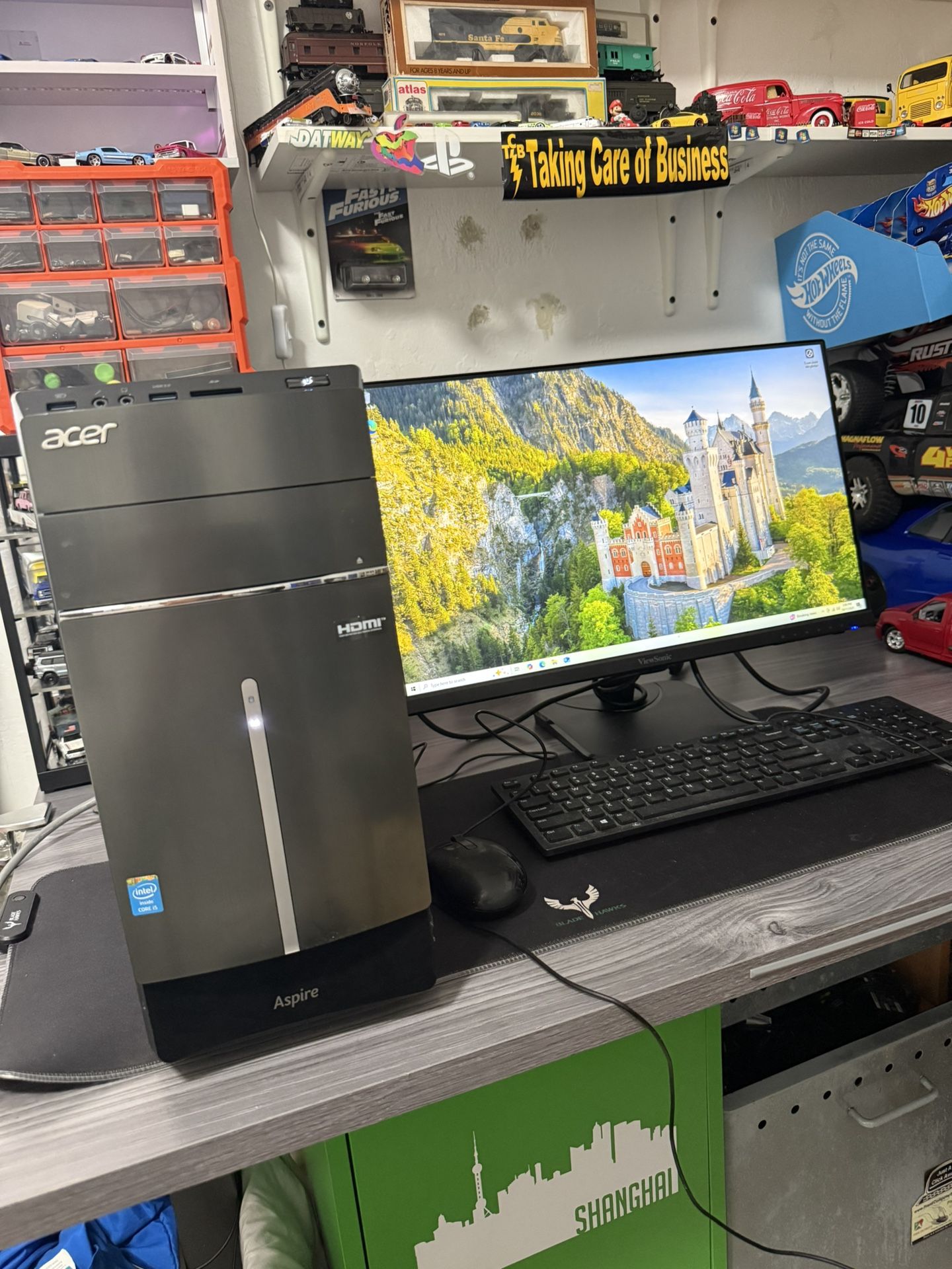 Computer Desktop Acer Aspire WiFi Ready 