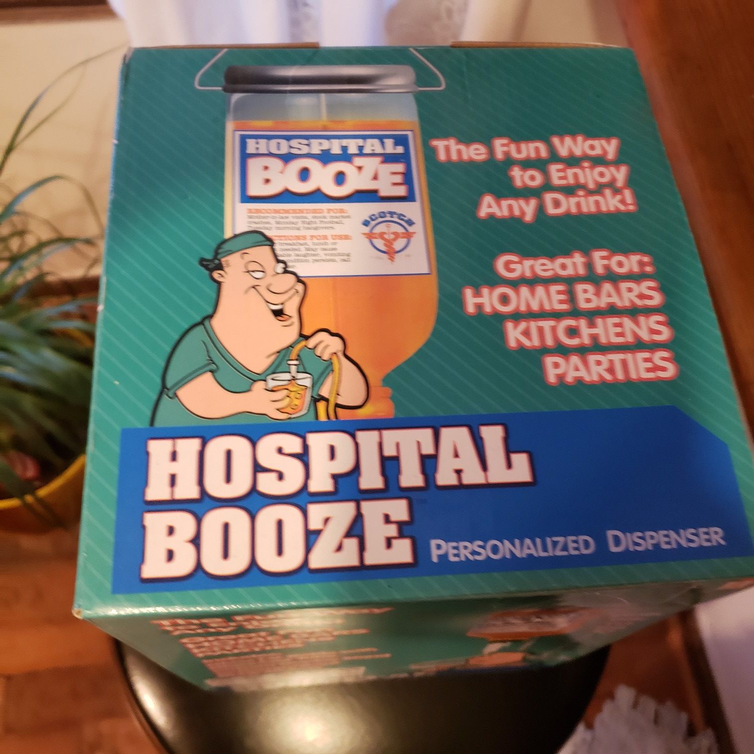 Hospital Booze Dispenser Novilty