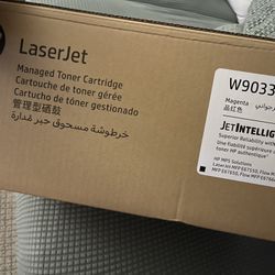 Laser jet Toner Cartridge Magenta and CYAN W9033MC