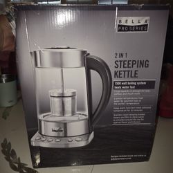 Bella Pro Series - Pro Series 1.7L Electric Tea Maker/Kettle - Stainless Steel