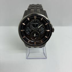 Citizen Men’s Calendrier Moon Phase Eco Drive Watch 210868