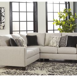 Ashley L-Shaped Sectional Moving Sale