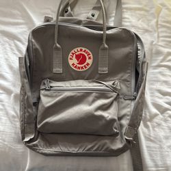 Gray Kanken backpack