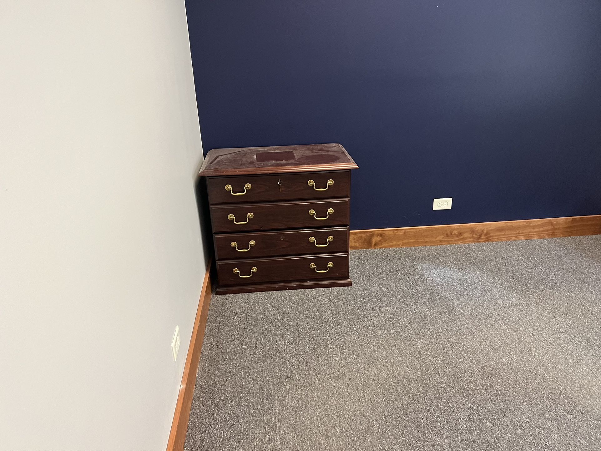 FREE Small Cherry File Cabinet
