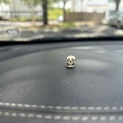 Pandora Glow In The Dark Skull Charm