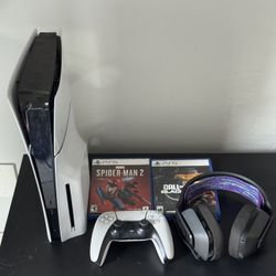PS5 & Logitech Headset 