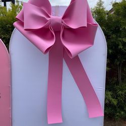 Giant Pink Bow