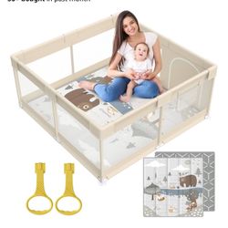 Baby Playpen and Booster Seat