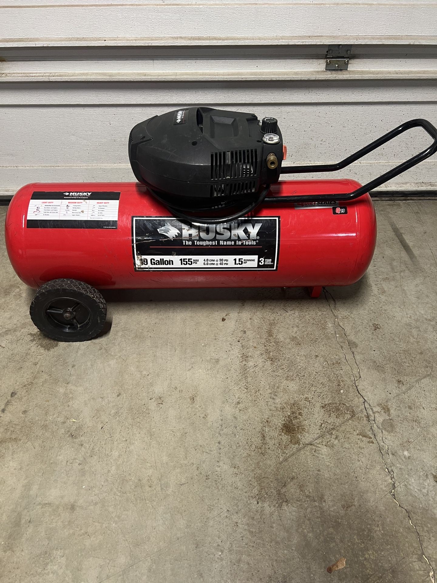 Air Compressor 19 Gallon