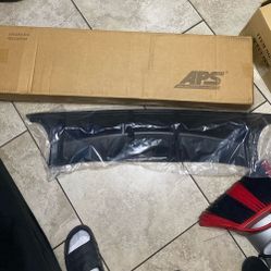 Nissan maxima Chrome APS custom front grille & Back Bumper Diffuser