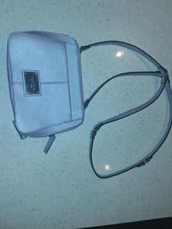 Tignanello Lavender Saffiano Faux Leather Crossbody Bag - Multi-Pocket Organizer