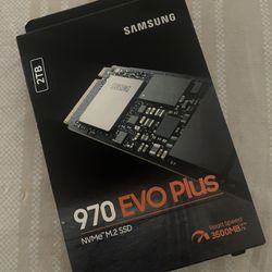 Samsung 970 Evo plus 2tb