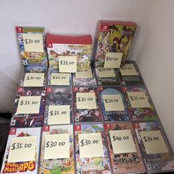 NEW SEALED Nintendo Switch Games for Sale $30-$70.00