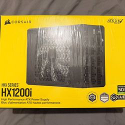 Corsair Power Supply Hx 1200i New