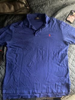 Blue Polo Ralph Lauren shirt
