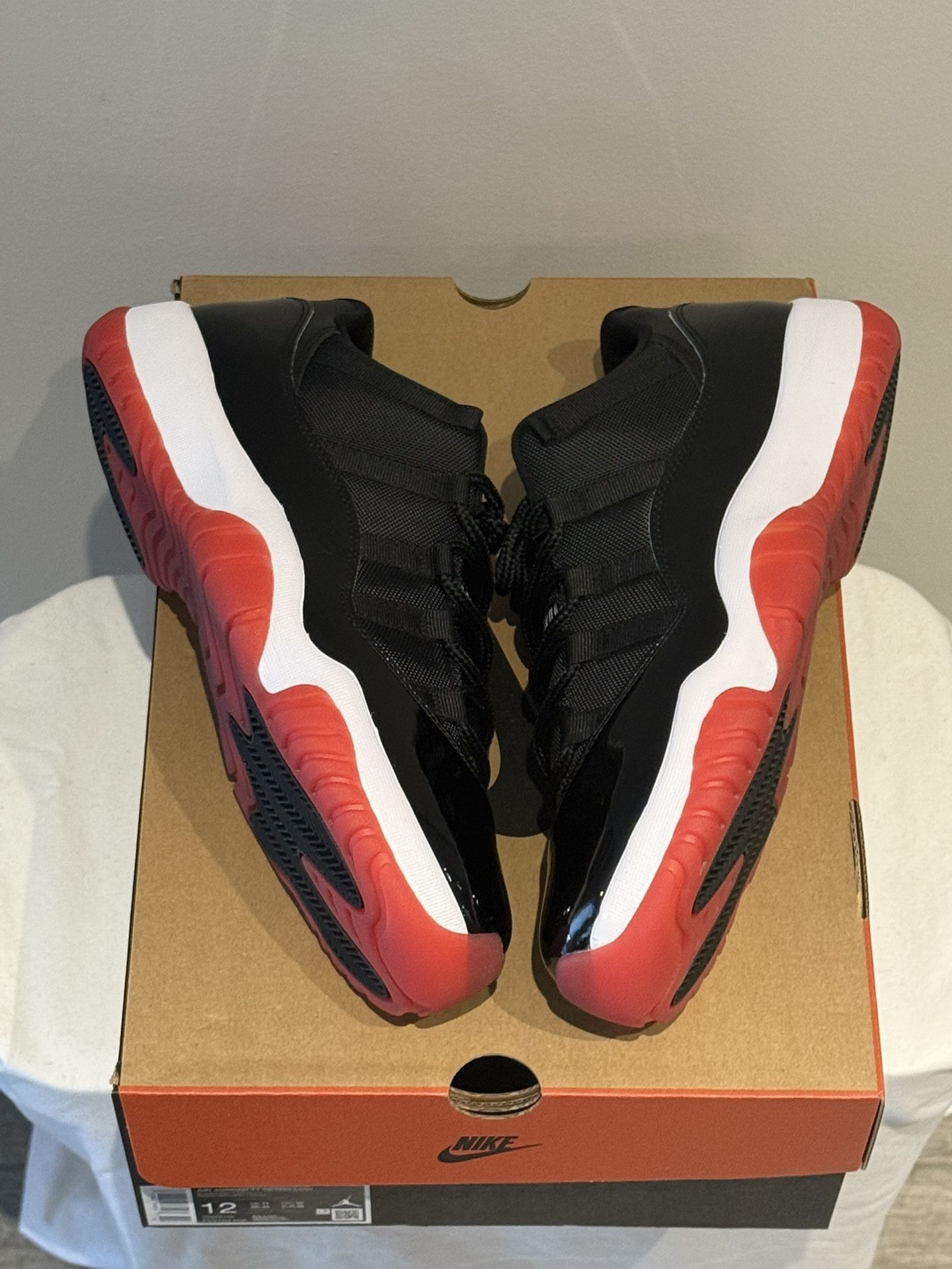 Jordan 11 Low “Bred” - Size 12