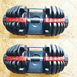 High Quality Adjustable Dumbbells 5 To 52.5 Lbs 