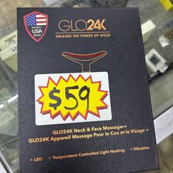 GLO24K Neck & Face Massager Plus