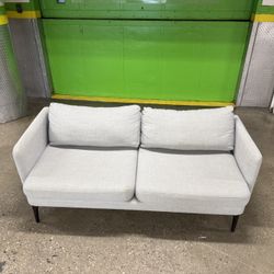 West Elm Auburn Loveseat (70") - Light Gray Performance Fabric - FREE DELIVERY