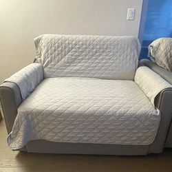 Serta Cambridge Gray Twin Convertible Sleeper Sofa - $319 each (Discount for Buying Both)