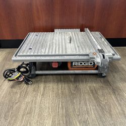 Ridgid Wet Tile Saw 