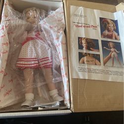 Shirley Temple “Stand Up And Cheer” Porcelain Doll