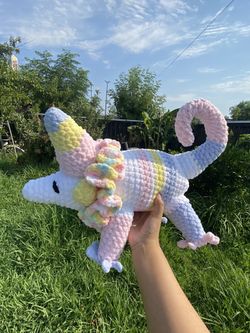 Crochet Circus Clown Possum 