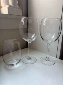Wine glasses