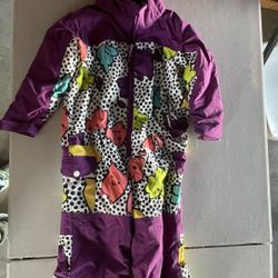 Burton snow suit for girl size 4