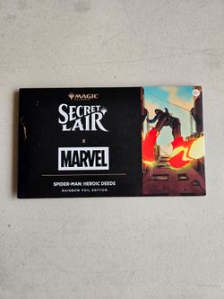 MTG Secret Lair Spider-Man