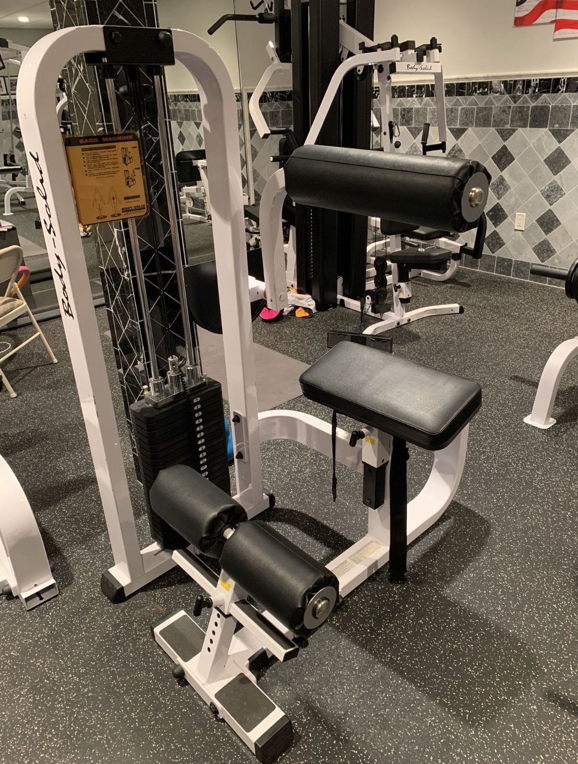 Body Solid Back Machine