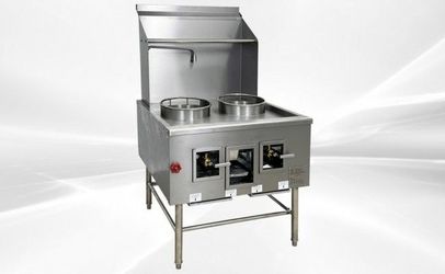 NSF S13+13 36 ins chinese wok range with waterfall TC-W2L0S NG