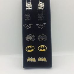 Batman cufflink set Superhero Merchandise Collectibles with Gift Box-i only ship  item