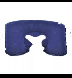 U-miss Functional Inflatable Neck Pillow Inflatable U Shaped Travel Pillow Car Head Neck Rest Air Cushion for Travel Neck Pillow