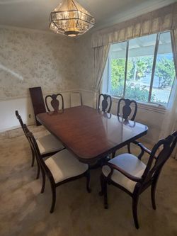 Mahogany Dining Set