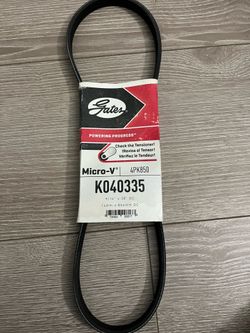 Gates K040335 Micro V serpentine belt