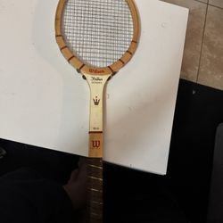 Wilson Tennis Racket With Clamp 
